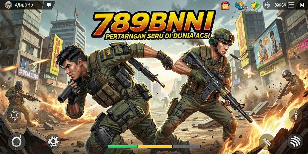 Menampilkan aksi pertarungan seru dalam 789BNI.
