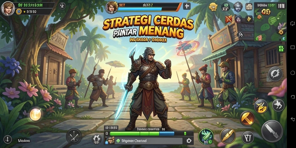 Tampilan gameplay mendebarkan dari 9ET dengan berbagai strategi yang diterapkan.