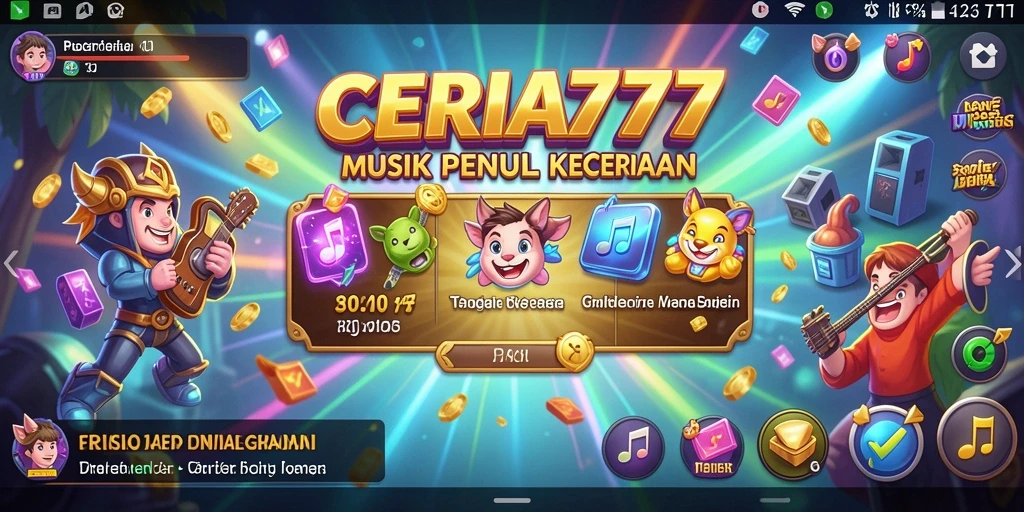 Tampilan menarik dari gameplay CERIA777 yang menyenangkan.