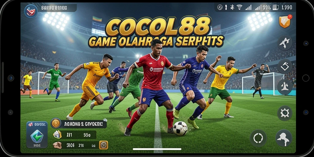 Tangkapan layar COCOL88 yang menunjukkan keseruan gameplay olahraga.