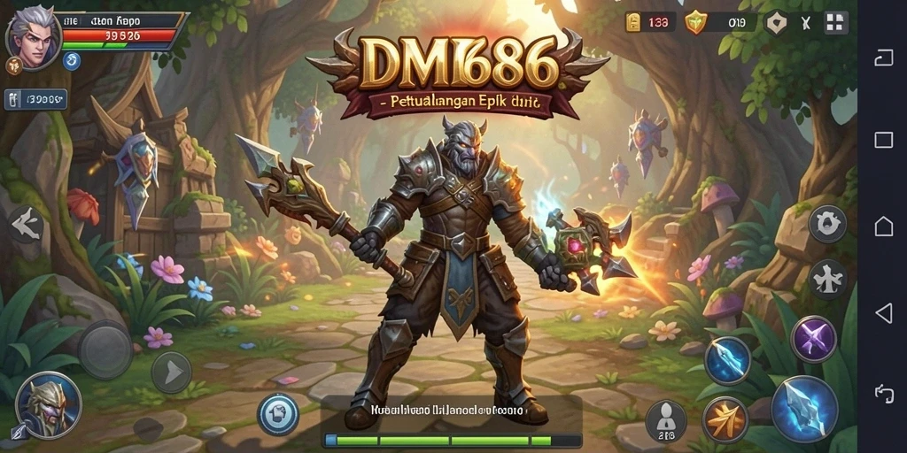 Gambaran aksi seru dalam DMD686 yang meningkatkan pengalaman RPG.