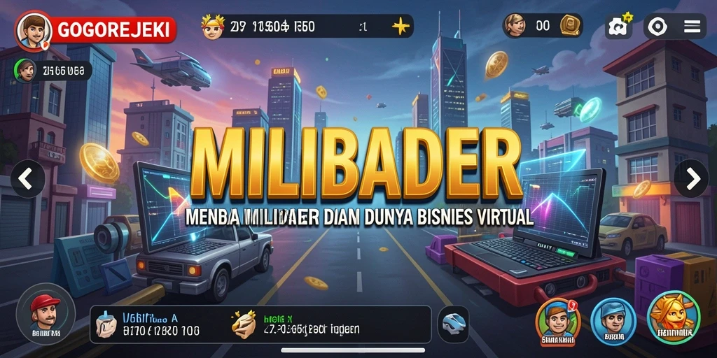 Tampilan gameplay menarik dalam GOGOREJEKI yang menantang.
