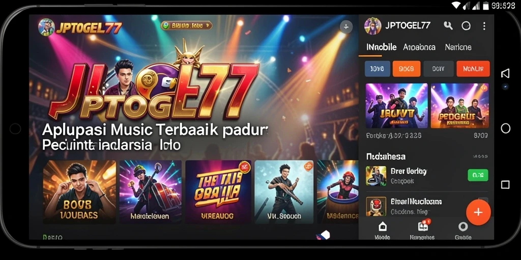 Tangkapan layar dari gameplay <strong>JPTOGEL77</strong> yang menunjukkan momen seru saat bernyanyi.