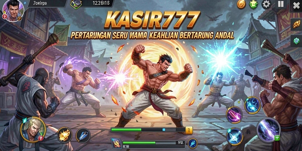 Gameplay seru KASIR777 dengan pertarungan yang mendebarkan.