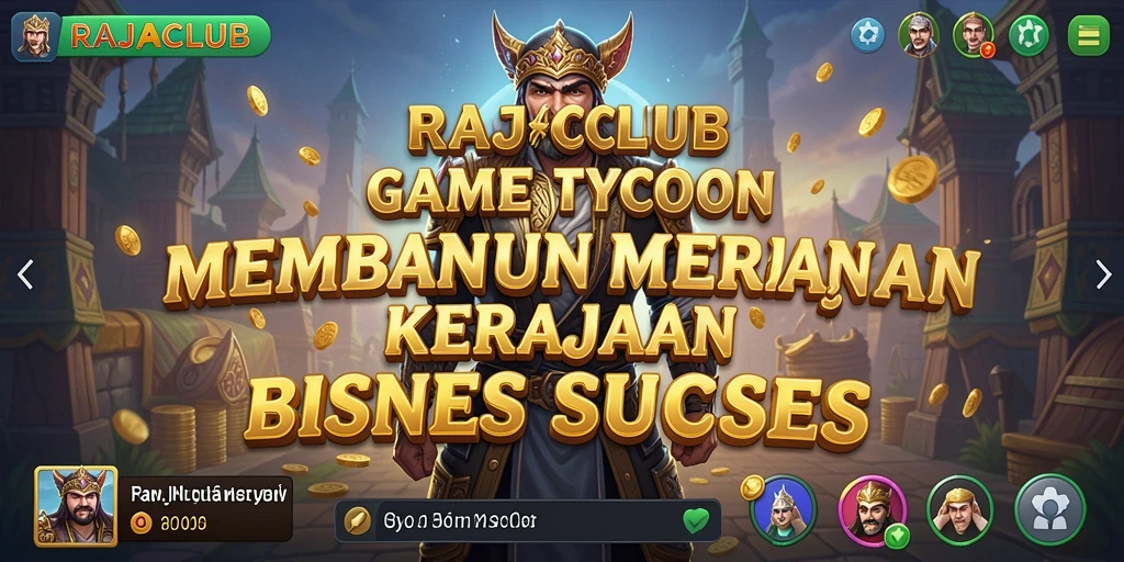 Tampilan gameplay RAJACLUB yang menarik dan seru.