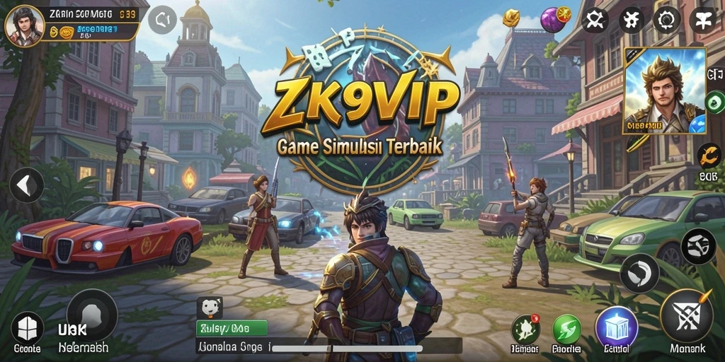 Tangkapan layar dari gameplay menarik ZK9VIP di dunia simulasi.